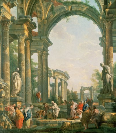 Classical Ruins by Giovanni Paolo Pannini